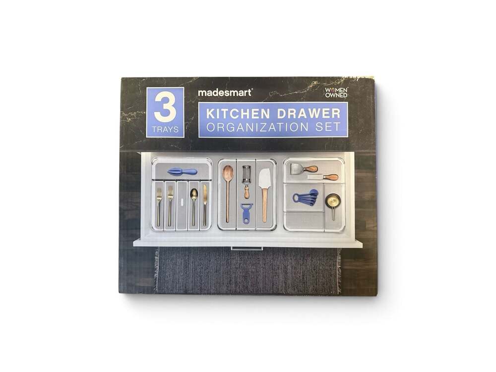 Madesmart Kitchen Drawer Organization Set 3 Trays